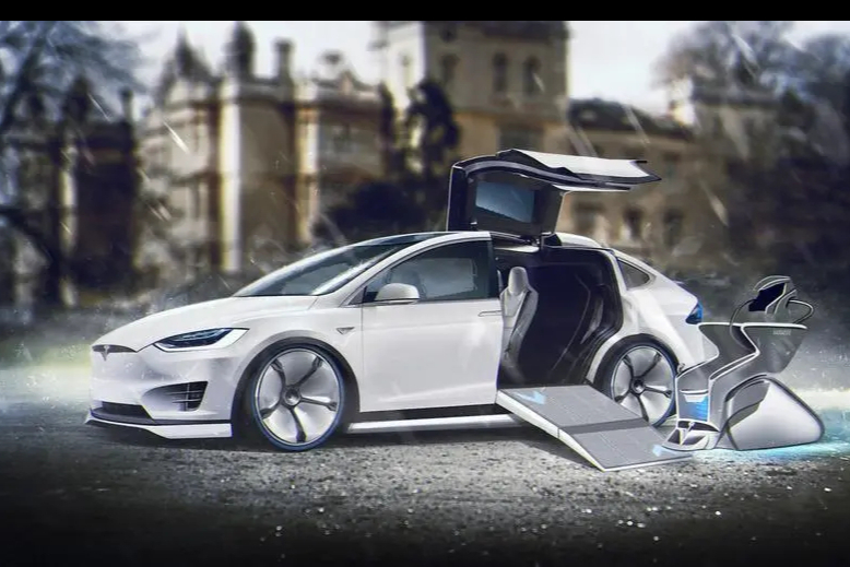 Model S 新燈細節和新充電口