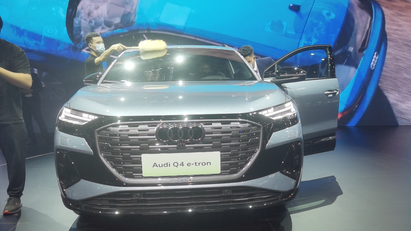 奧迪Q4 e-tron亮相粵港澳車展，CLTC續航605km