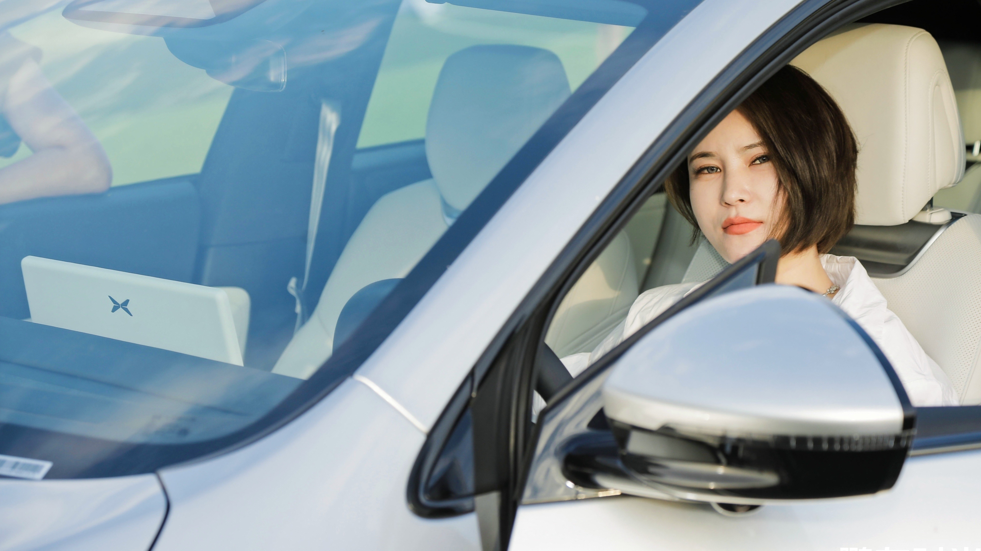 【媳婦當車模】落日余暉  覽山飛盤一起去野