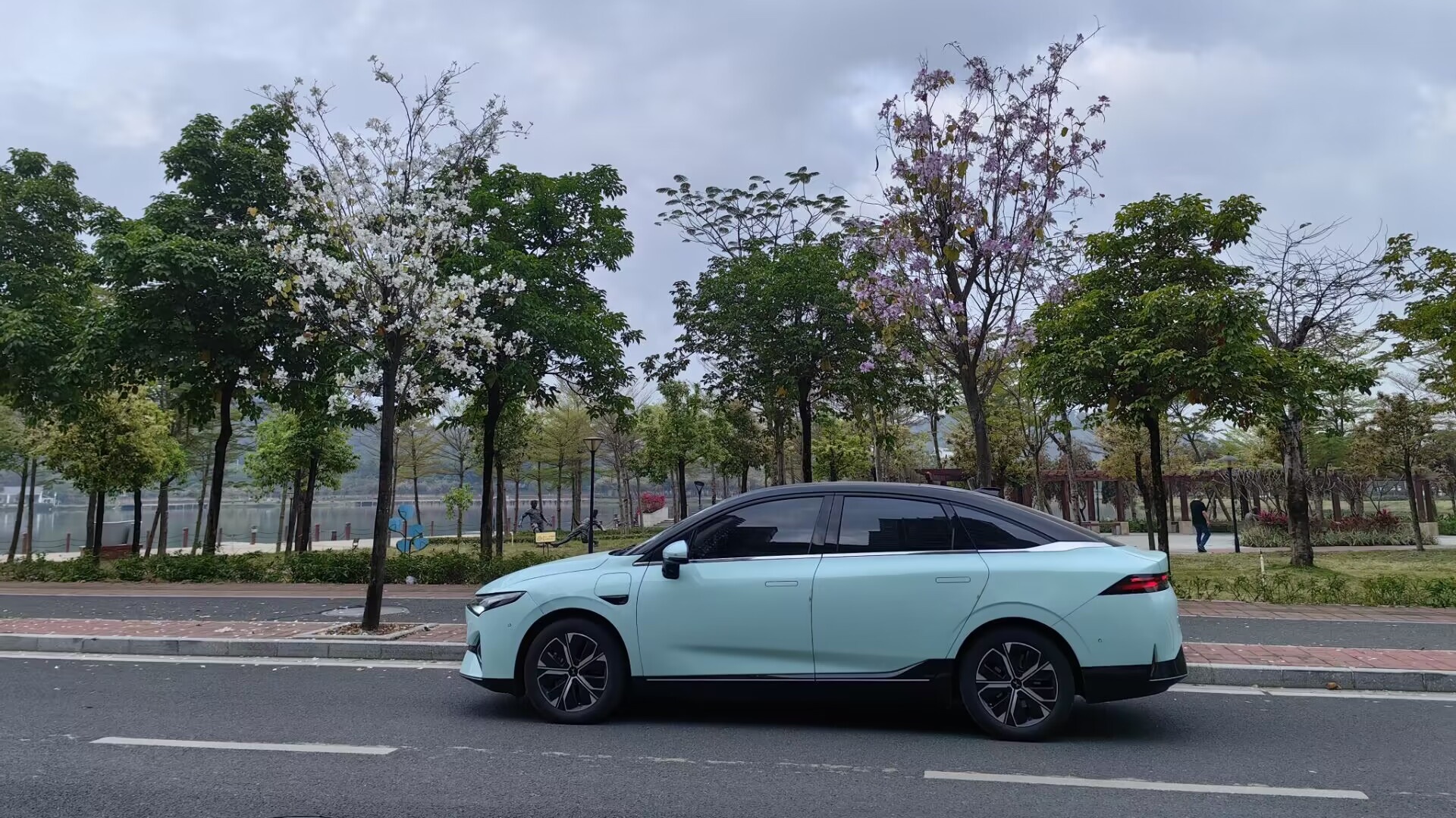 新手女司機(jī)勇敢上路全靠自動(dòng)泊車