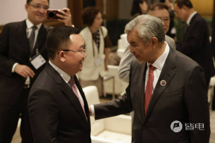 Malaysia’s Deputy Prime Minister I Dr. Ahmad Zahid bin Hamidi meets with Chairman and President of SERES Group John Zhang