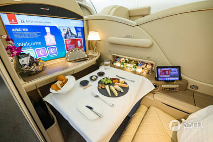 阿联酋航空四舱版波音777-300ER头等舱